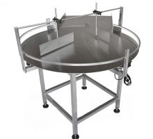 पूरी तरह से स्वचालित बोतल Unscrambler डायनेमिक रोटरी वर्कटेबल